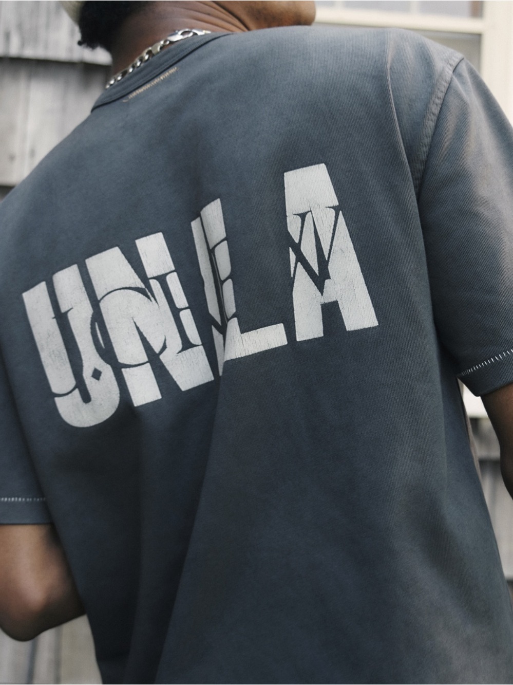 J.Crew & Union LA Graphic Heavyweight T Shirt Medium
